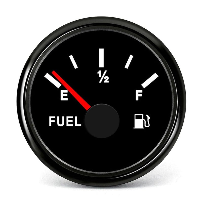 BLLYOGU 0-30 ohm Fuel Gauge 2" Fuel Level Gauge Fuel Tank Meter for Auto Car Truck Boat Motorcycle Yacht 9-32V - Image 1